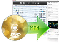 convertir dvd a mp4 Mac